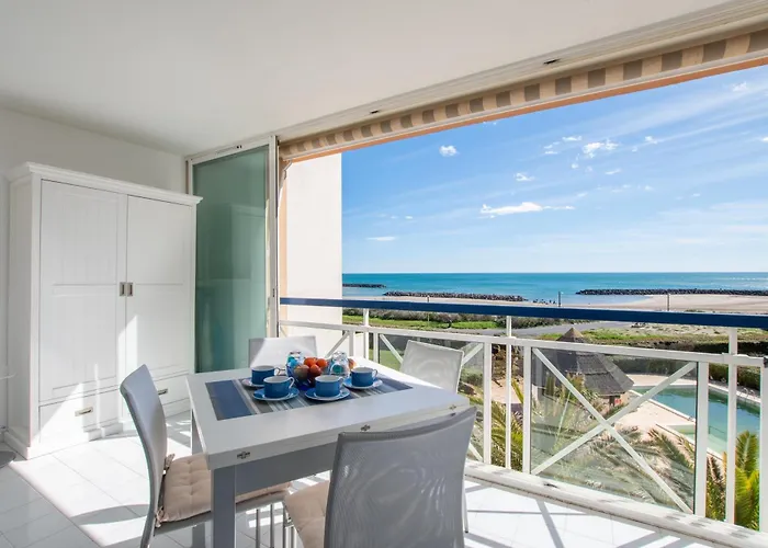 Appartement L'evasion Bleue * Wifi * Bord De * Piscine * Agde